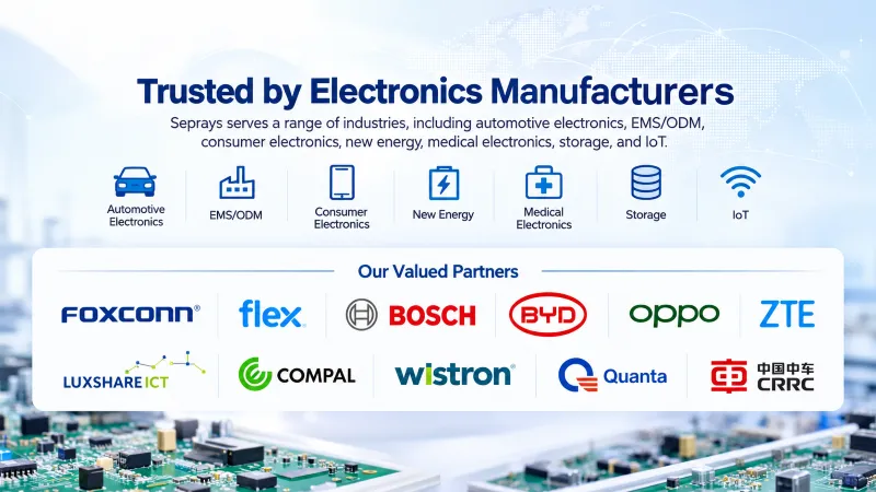 Trusted by Electronics Manufacturers