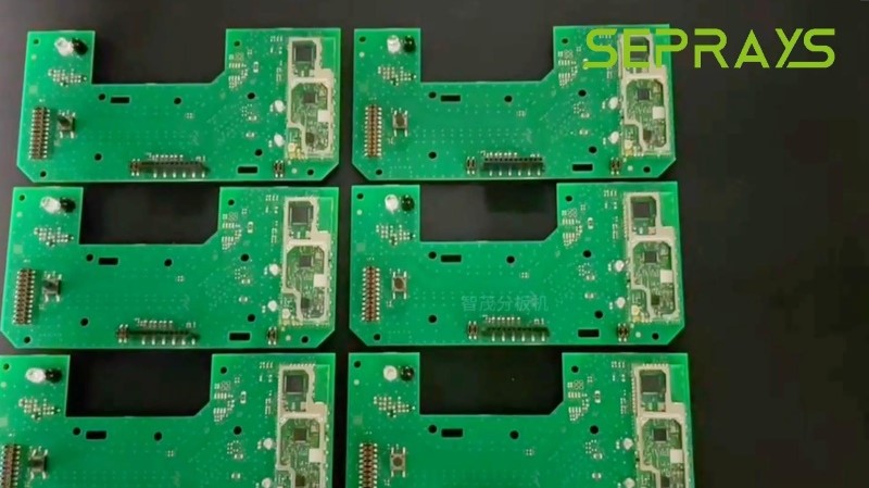 down-cutting PCB separator