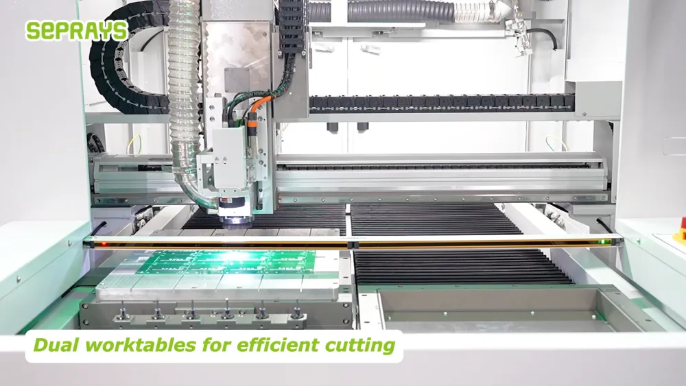 Dual Work Platform with Servo Drive