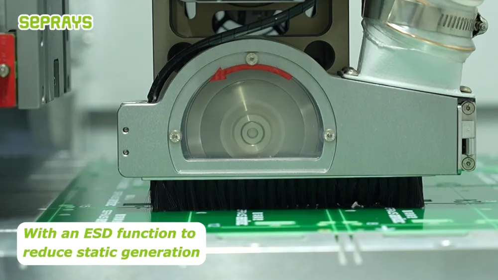 ZM300H Hybrid Milling & Saw Blade PCB Depaneling Machine