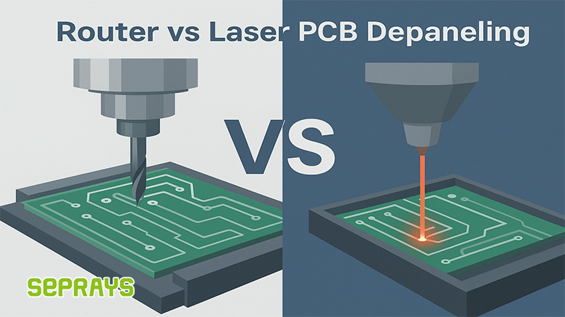 PCB Depaneling Showdown – Powerful Router vs Laser Battle