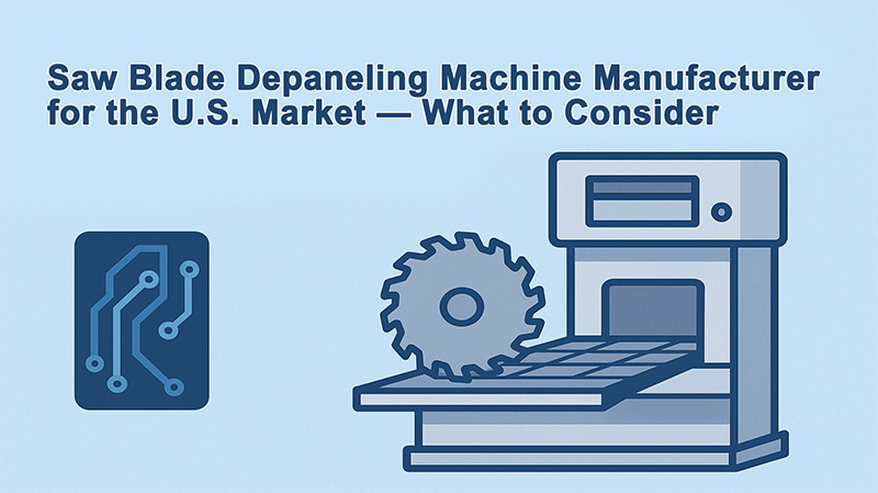 Saw Blade Depaneling Machine Manufacturer for the U.S. Market — What to Consider