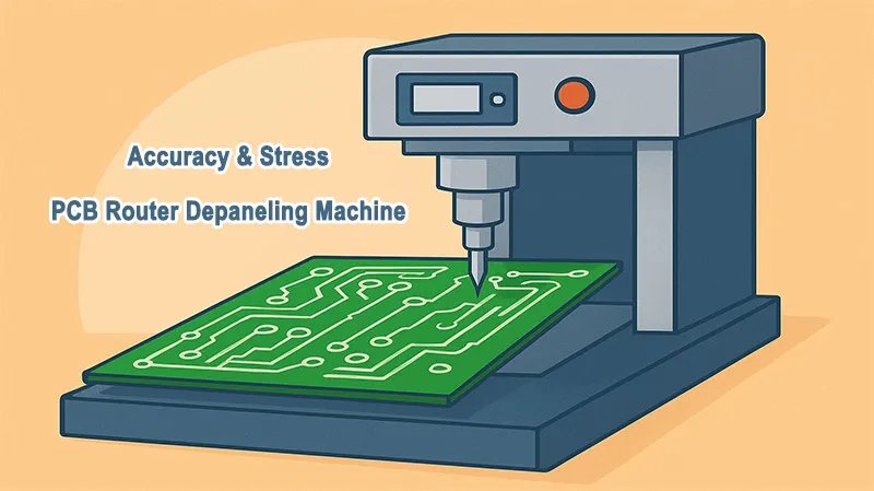 PCB Router Depaneling Machine: What Engineers Learned About Accuracy and Stress Control