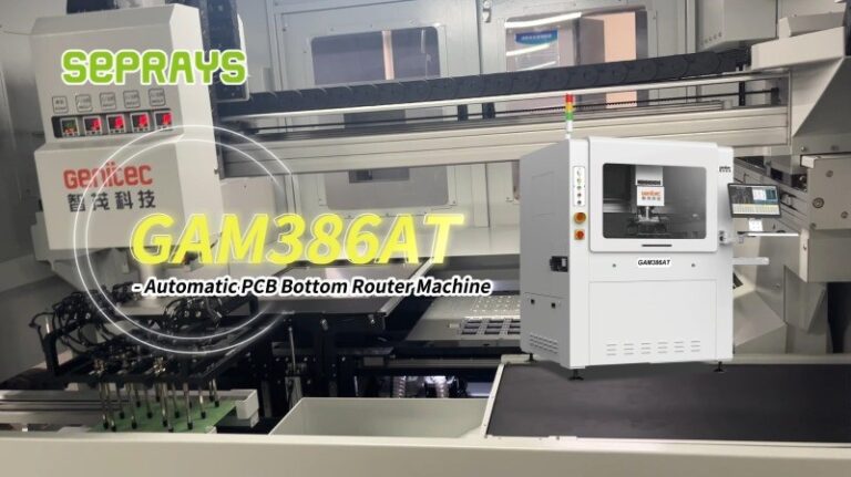 Automatic PCB Bottom Router Machine: Damage-Free Cutting