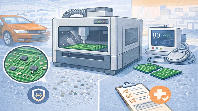 Dust-Free PCB Depaneling Machine Lessons from Automotive and Medical PCB Assembly