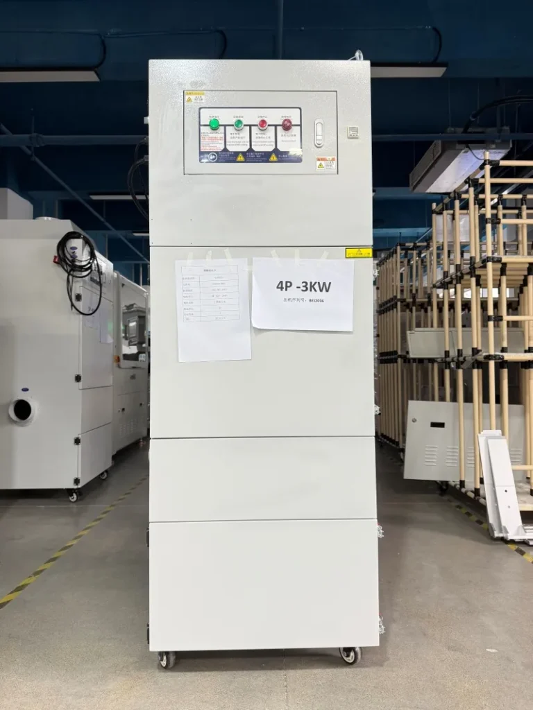 ZM-JN4P (3KW) 3.0KW High-Negative-Pressure Bag Filter Dust Collector (Manual Crank Model)