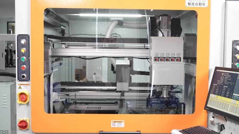 Inline PCB router depaneling