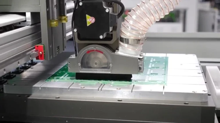 Is saw blade PCB depaneling faster than routing