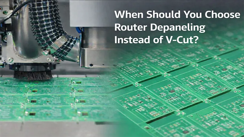 When Should You Choose Router Depaneling Instead of V-Cut
