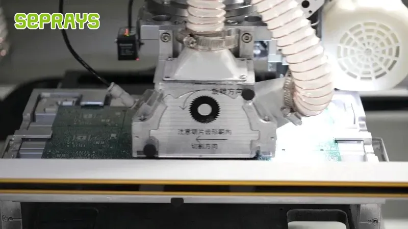 Reducing Stress Compared With V-Cut Separation