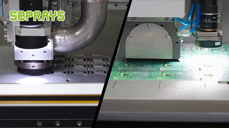 V cut depaneling and Router depaneling