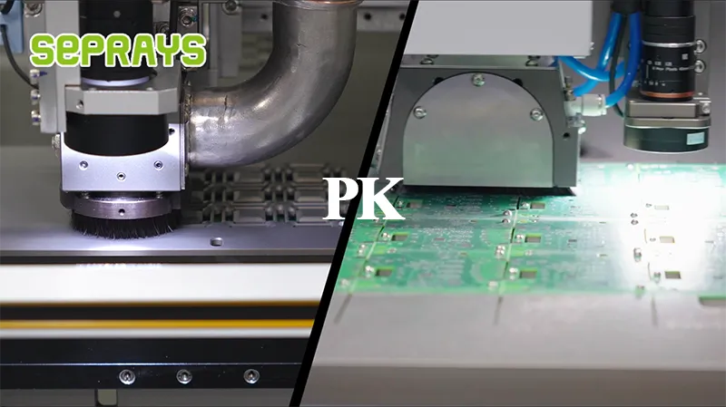 V cut depaneling vs Router depaneling