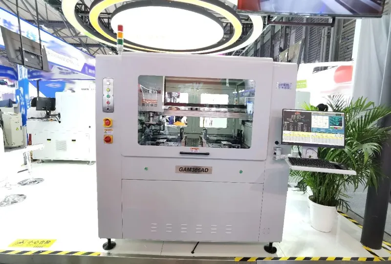 GAM386AD: Dual-Spindle Down-Cutting Depaneling Machine