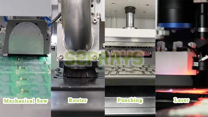 Mechanical Saw, Router, Punching, and Laser