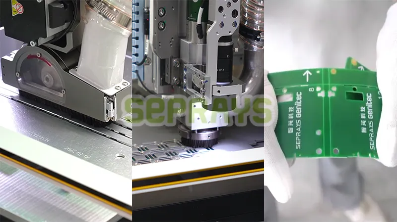 V-Cut Machine、Router and Manual Breaking