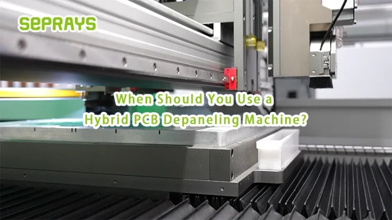 When Should You Use a Hybrid PCB Depaneling Machine?