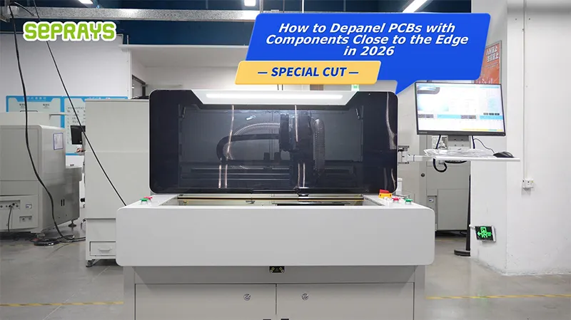 How to Depanel PCBs with Components Close to the Edge in 2026
