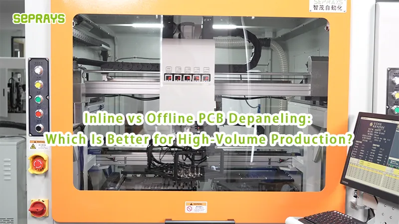 Inline vs Offline PCB Depaneling: Which Is Better for High-Volume Production?