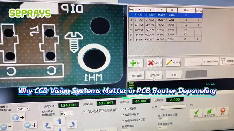 Why CCD Vision Systems Matter in PCB Router Depaneling