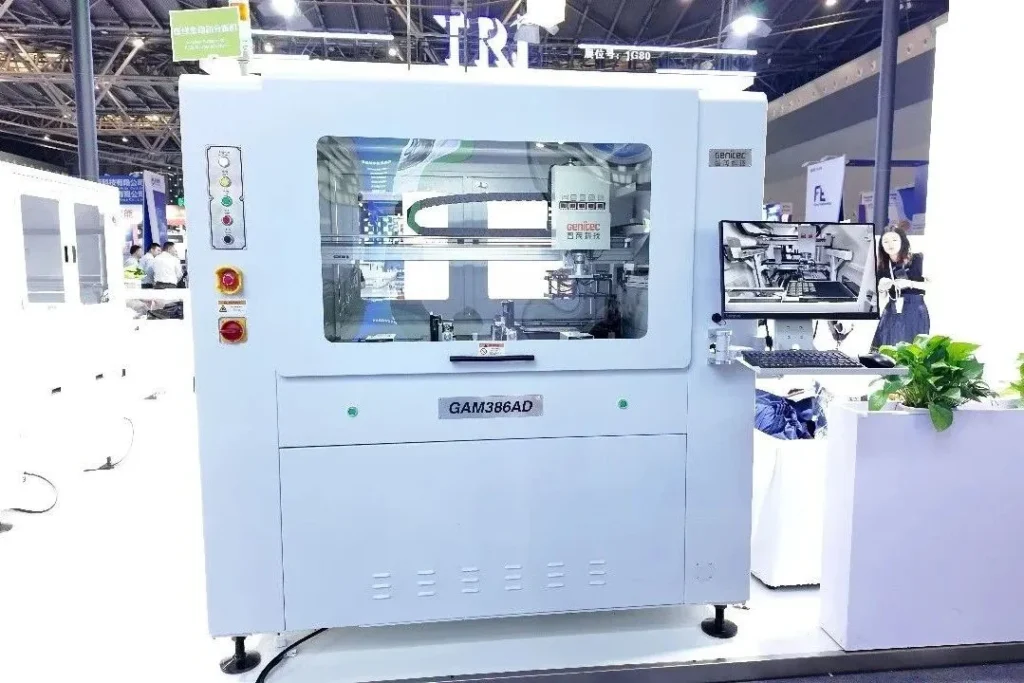 GAM386AD In-Line Dual-Spindle PCB Router