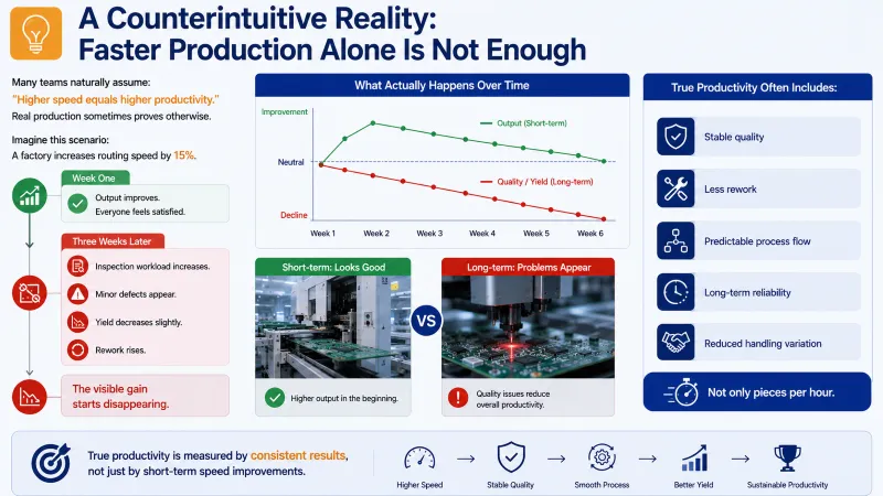 A Counterintuitive Reality Faster Production Alone Is Not Enough