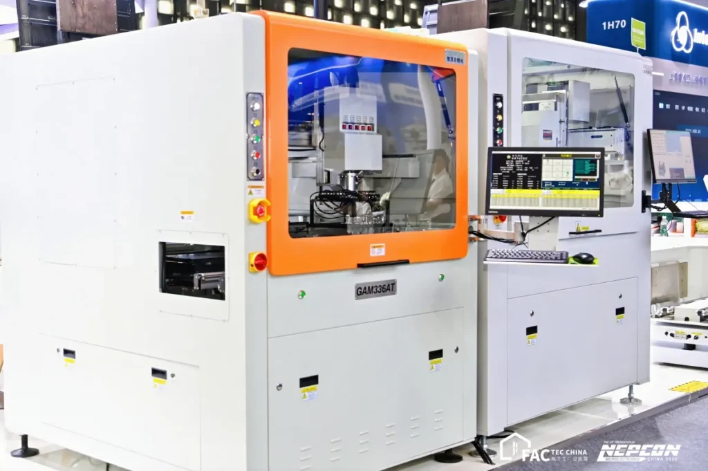 GAM336AT In-Line PCB Routing and Sorting Machine