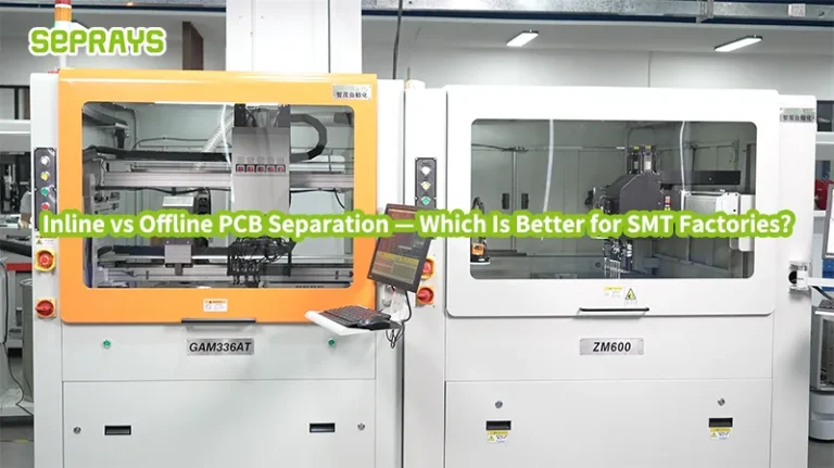 Inline vs Offline PCB Separation — Which Is Better for SMT Factories