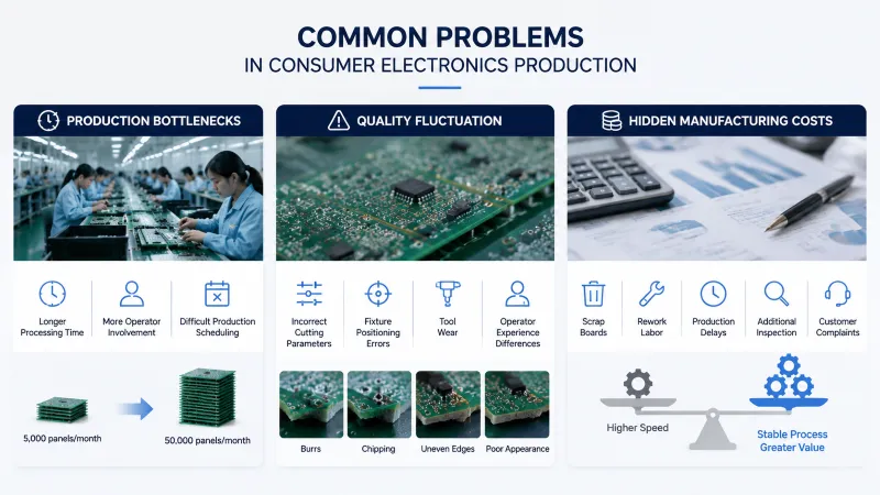 Common Problems in Consumer Electronics Production