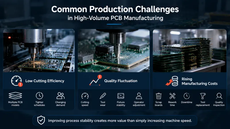 Common Production Challenges in High-Volume PCB Manufacturing