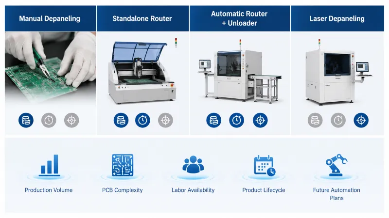 Comparing Different PCB Production Approaches