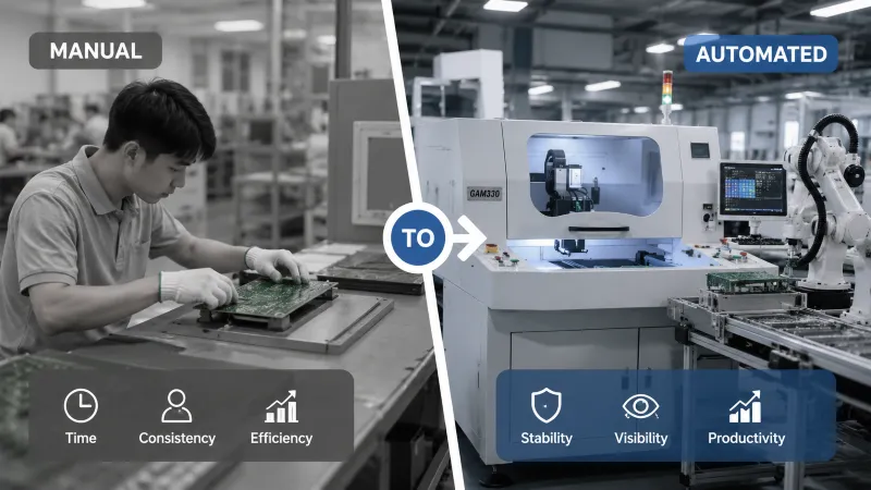 From Manual Handling to Automated Production