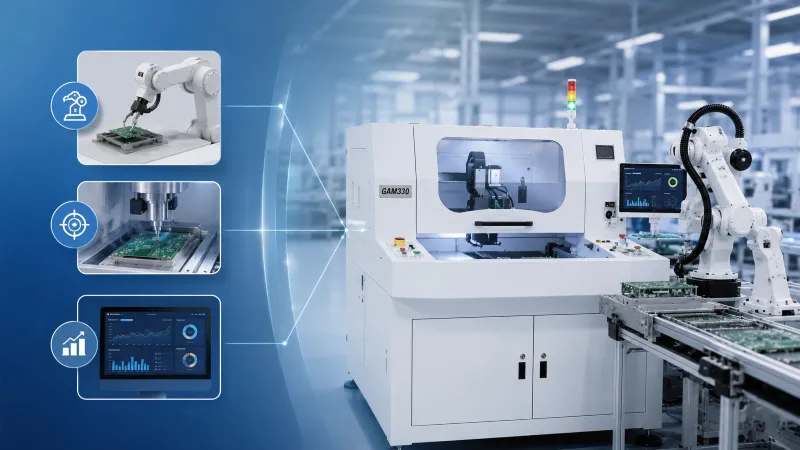 How GAM330 Supports Automated PCB Routing Applications