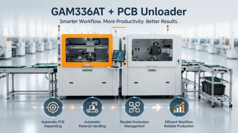 How GAM336AT + PCB Unloader Creates a More Efficient Workflow