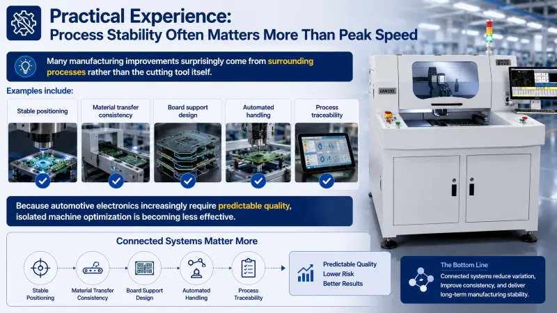 Process Stability Often Matters More Than Peak Speed