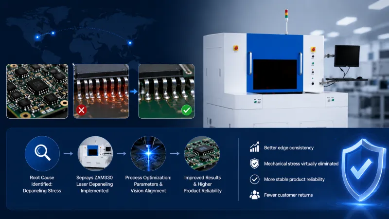 Seprays ZAM330 Offline Laser Depaneling Machine