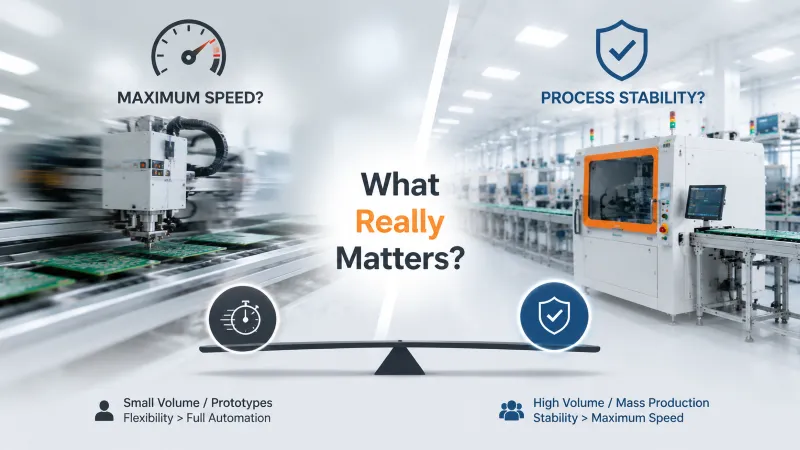 Why Automation Is Not Always About Maximum Speed