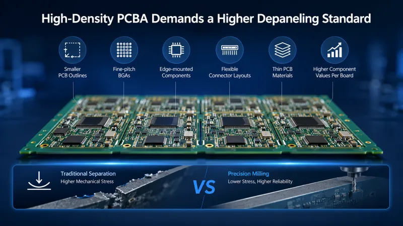 Why High-Density PCBA Changes the Depaneling Standard