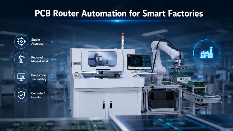 Why PCB Router Automation Becomes Important in Smart Factories