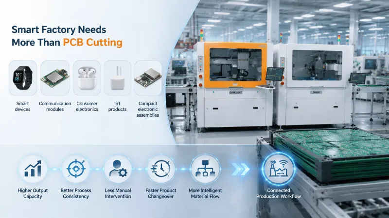 Why Smart Factory Production Requires More Than Just PCB Cutting