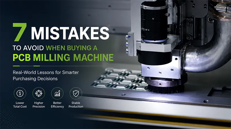 7 Mistakes to Avoid When Buying a PCB Milling Machine