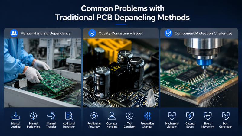 Common Problems with Traditional PCB Depaneling Methods