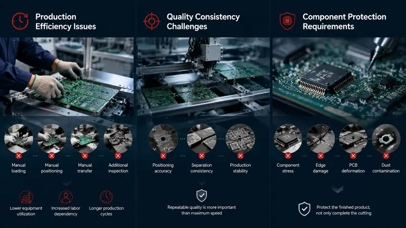 Common Problems with Traditional PCB Separation Processes