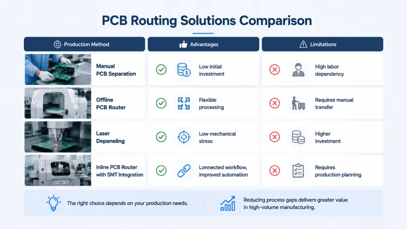 Comparing Traditional Routing and Inline PCB Router Integration