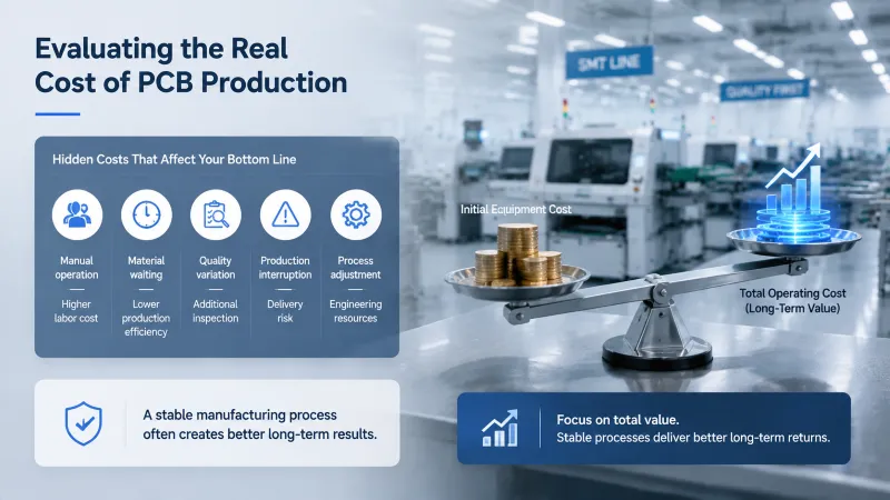 Evaluating the Real Cost of PCB Production