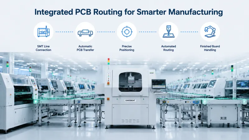 How Integrated PCB Routing Improves Smart Manufacturing