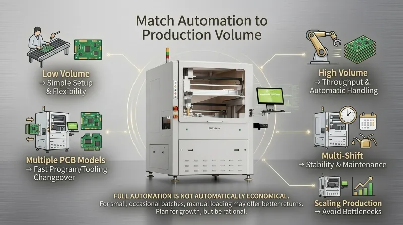 Match Automation to Production Volume