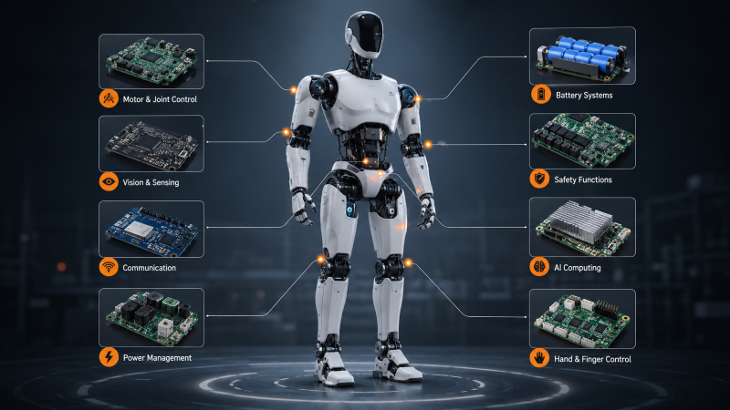 Why Humanoid Robots Create New PCB Challenges
