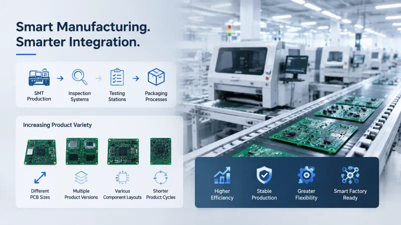 Why Smart Factory Electronics Manufacturing Requires Better PCB Integration