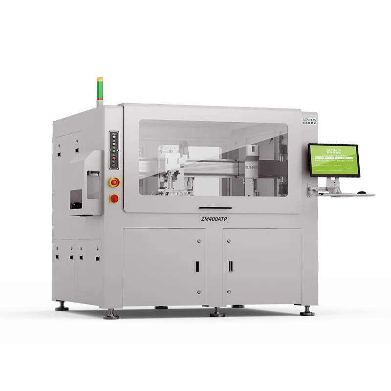 ZM400ATP PCB Depaneling + Tray Handling Combined Machine