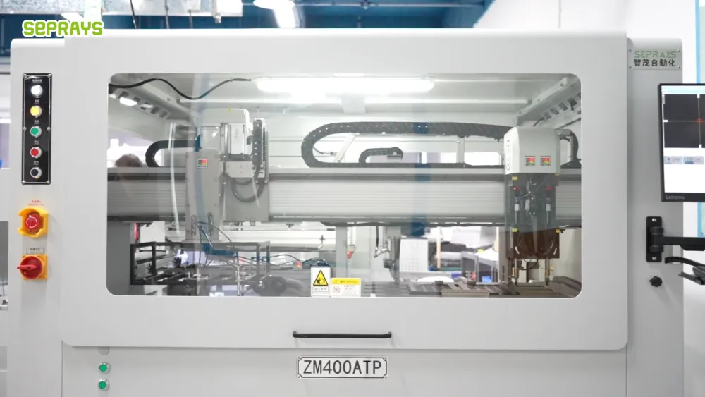 ZM400ATP combines PCB depaneling and tray handling